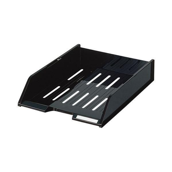 ds-コクヨ スタッキングトレー(UNIFEEL) A4タテ 黒 DT-40ND 1セット(5個) 7,733円