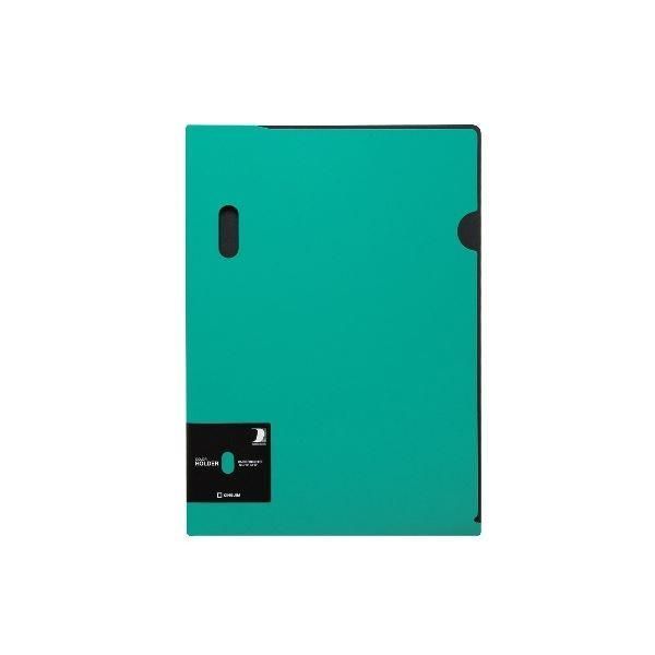 ds-(まとめ) キングジム カラーホルダー (D-PRODUCTS) A4タテ 緑 770 1セット(5枚) 〔×5セット〕