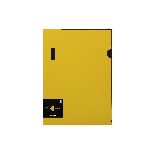 ds-(まとめ) キングジム カラーホルダー (D-PRODUCTS) A4タテ 黄 770 1セット(5枚) 〔×5セット〕