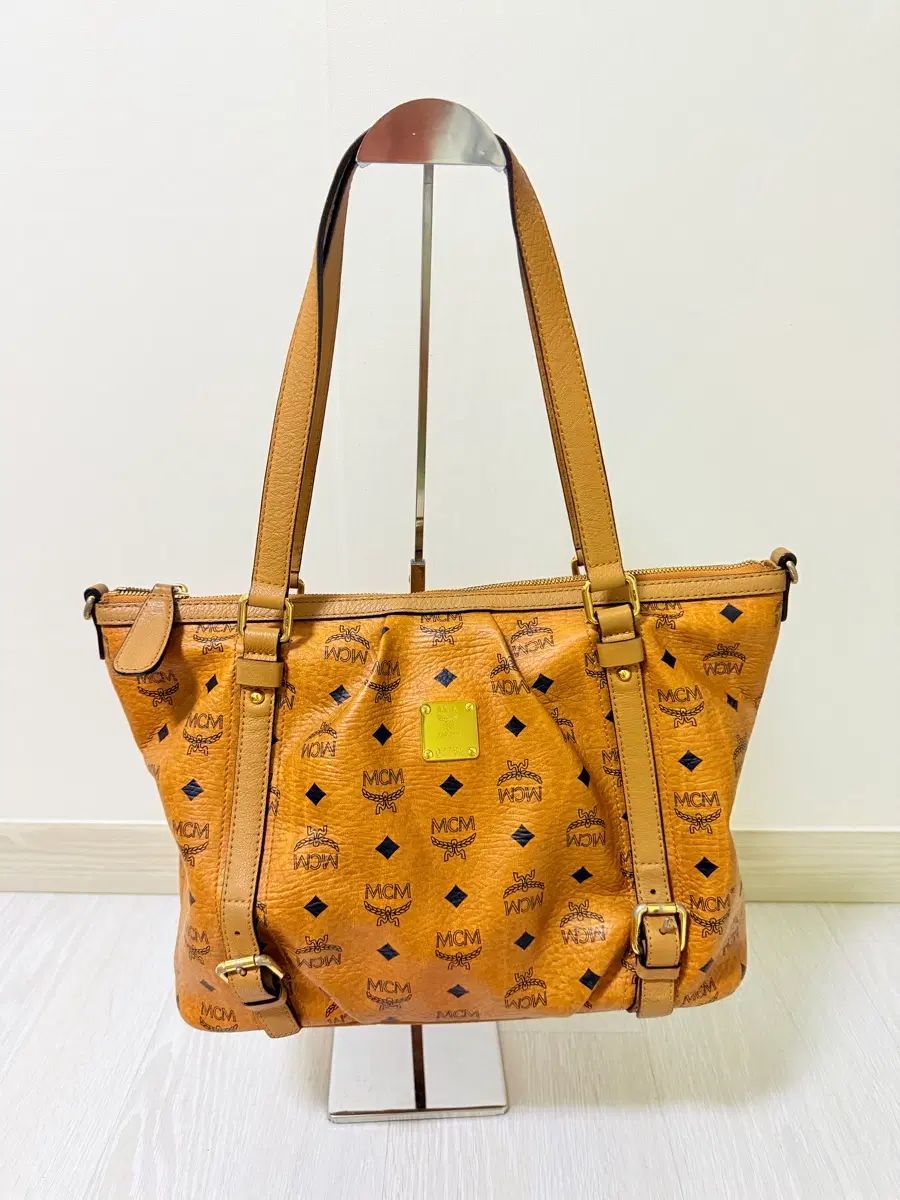 MCM トートバッグ ブラウン