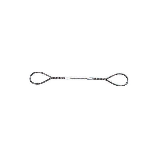 ds-(まとめ) TRUSCO Wスリング Aタイプ 6mm×2.5m GR-6S2.5 1本 〔×3セット〕