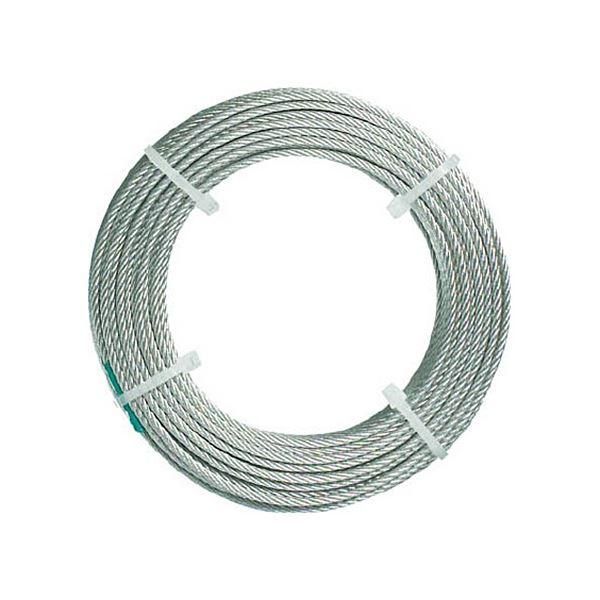 ds-TRUSCO ステンレスワイヤロープ ナイロン被覆 Φ2.0(2.5)mm×50 CWC-2S50 1本 11,833円