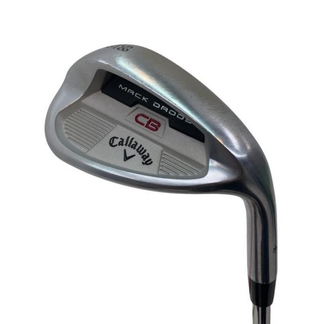 【中古】 キャロウェイ MACK DADDY CB クロムメッキ 58°/12° ウェッジ WG NS PRO ZELOS 7 (フレックスS) メンズ 男性用 右利き 右用 Cランク ゴルフクラブ