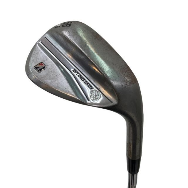 【中古】 ブリヂストン BRIDGESTONE BITING SPIN ノーメッキ 58°/08°M ウェッジ WG 純正特注シャフト (フレックスR) メンズ 男性用 右利き 右用 Cランク ゴルフクラブ