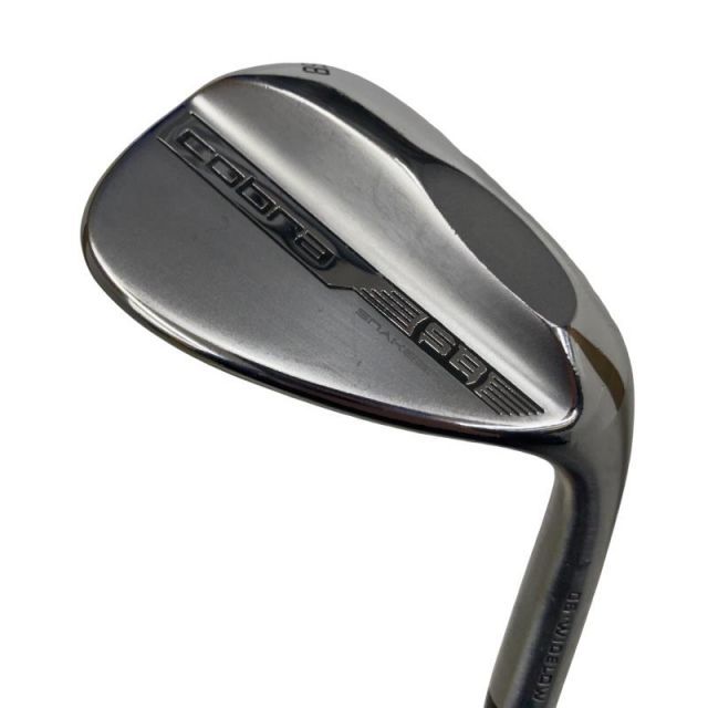 【中古】 コブラ KING SB WEDGE(2023) 58°/06°(WIDELOW) ウェッジ WG 純正特注シャフト (フレックスS) メンズ 男性用 右利き 右用 Cランク ゴルフクラブ