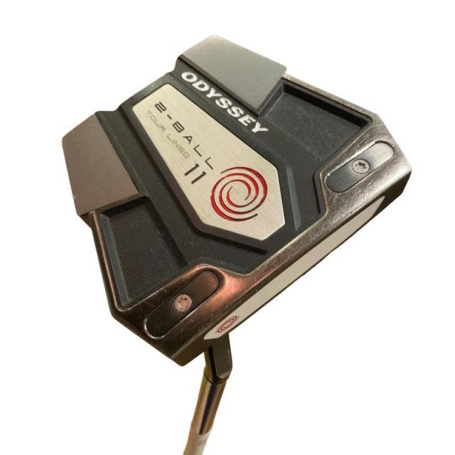 【中古】 オデッセイ 2-BALL ELEVEN TOUR LINED S 34インチ パター PT STROKE LAB RED (フレックスその他) メンズ 男性用 右利き 右用 Dランク ゴルフクラブ