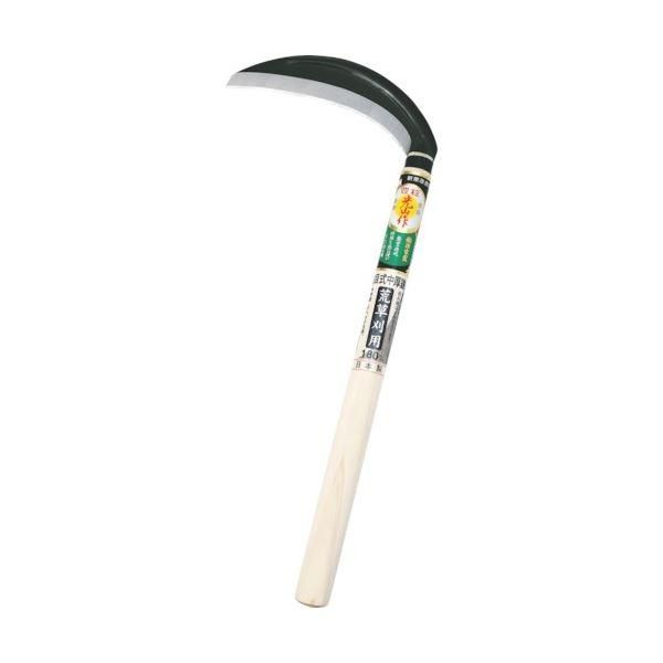 ds-(まとめ) 豊稔企販 光山作 裏目式中厚鎌 180mm HT-0421 1丁 〔×3セット〕
