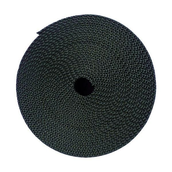 ds-(まとめ) TRUSCO ナイロン平ベル 1.6t×30mm×5m 黒 TNB305-BK 1巻 〔×3セット〕