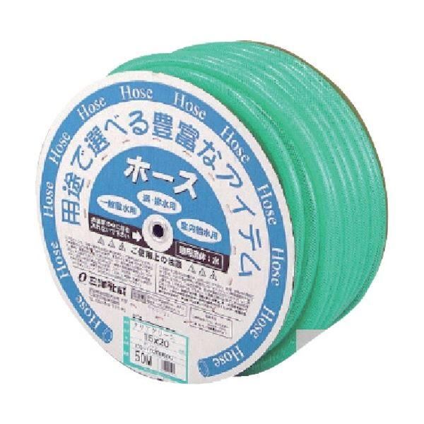 ds-三洋化成 クリアグリーンホース 15×20 50m ドラム巻 CG-1520D50G 1巻 18,500円