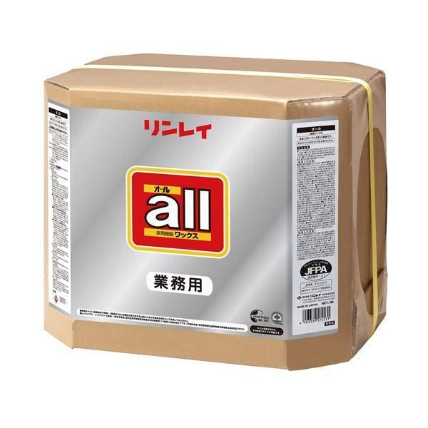 ds-リンレイ 床用樹脂ワックスオール 業務用18L 1箱
