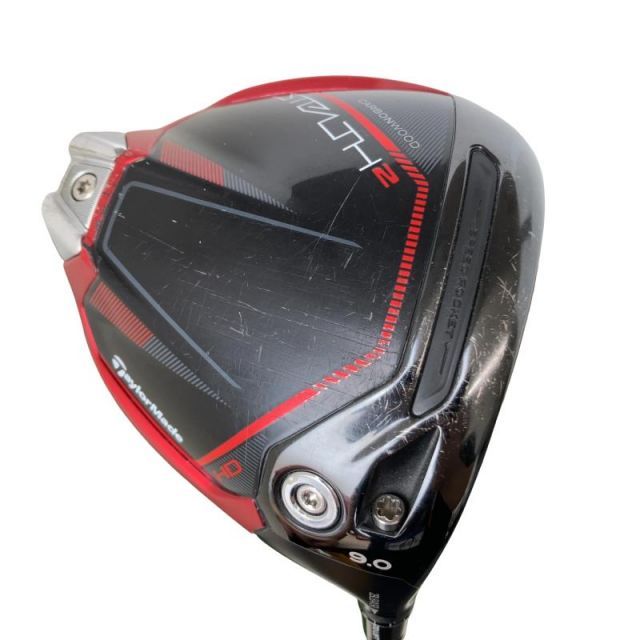 【中古】 テーラーメイド STEALTH2 HD 9° ドライバー DR TENSEI RED TM50(STEALTH DR) (フレックスS) メンズ 男性用 右利き 右用 Cランク ゴルフクラブ