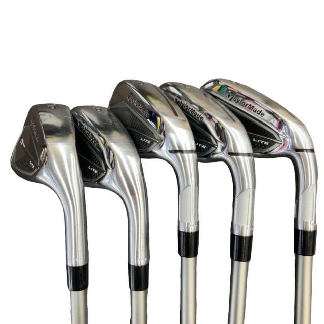 【中古】 テーラーメイド Qi MAX LITE 5S アイアンセット IR AIR SPEEDER TM(Qi35 IR) (フレックスR) メンズ 男性用 右利き 右用 Cランク ゴルフクラブ
