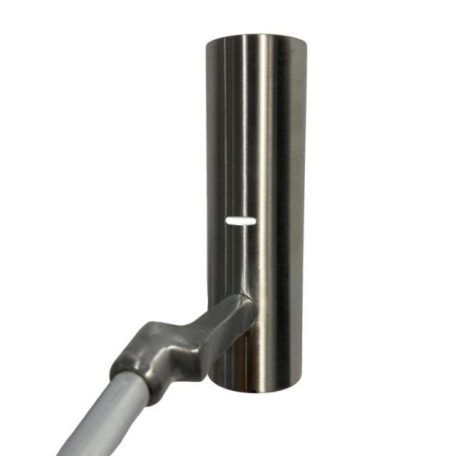 【中古】 特価メーカー Tru-RoLL シルバーサテン(クランク) 33インチ パター PT スチール (フレックスその他) メンズ 男性用 右利き 右用 Cランク ゴルフクラブ