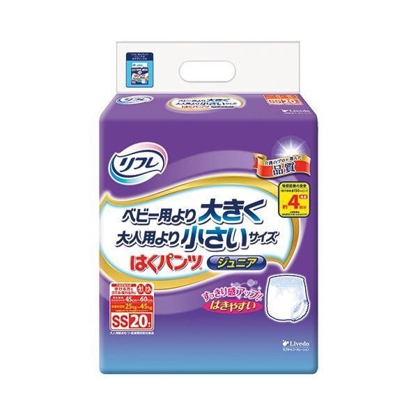 ds-リブドゥコーポレーション リフレ はくパンツ ジュニア SS 80枚(20枚×4パック) 8,592円