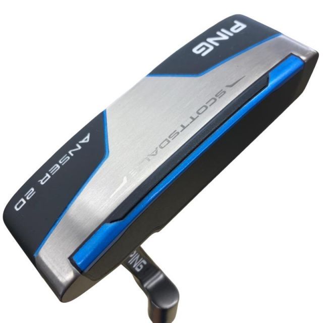 【中古】 ピン Scottsdale ANSER 2D(2025) 34インチ(SS TOUR 2.0) パター PT スチール (フレックスその他) メンズ 男性用 右利き 右用 Bランク ゴルフクラブ