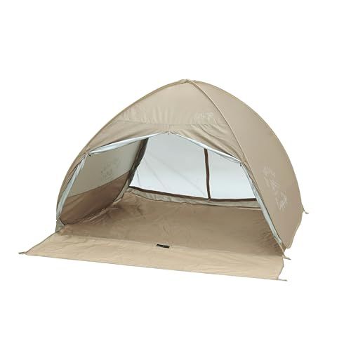 キャプテンスタッグ(CAPTAIN STAG) テント ポップアップテント ワンタッチ ビーチ UVカット 【1?2人用/3~4人用/フルクローズ】 キャリーバッグ付属Ju