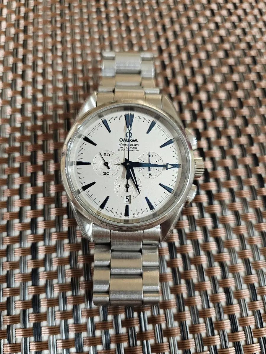OMEGA アクアテラ ブルーハンズ クロノグラフ オート 237,969円