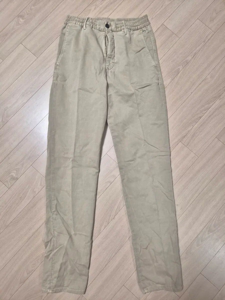 新品/30 インコテックス 12S166 スリムフィット 166 밴ディングチノパンツ