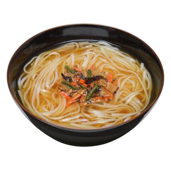ds-尾西食品 米粉めん 保存食 米粉でつくった山菜うどん×30個セット 袋入り フォーク付き 非常食 企業備蓄 防災用品 避難用具