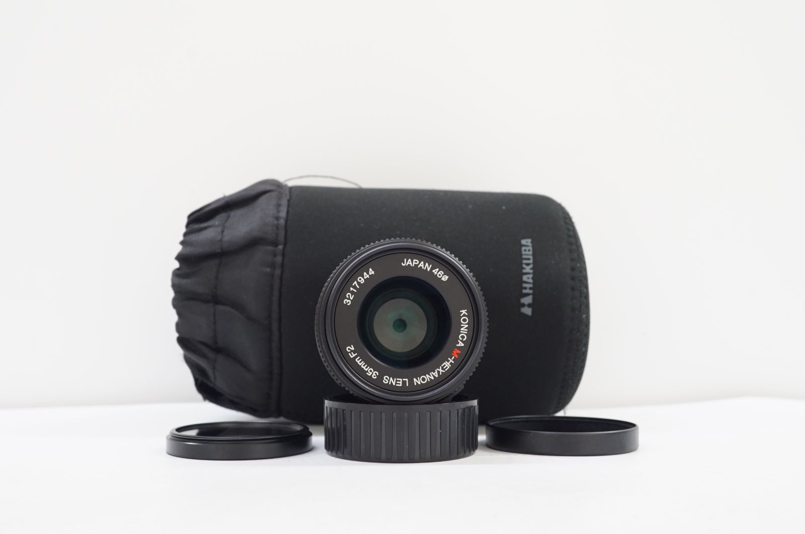 Y330000-2)美品 KoniCa コニカ M-HEXANON 35mm f/2 ライカMマウント 単焦点レンズ