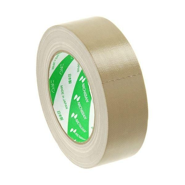 ds-(まとめ) ニチバン 布粘着テープ No.102N 38mm×25m 黄土 102N7-38 1巻 〔×30セット〕