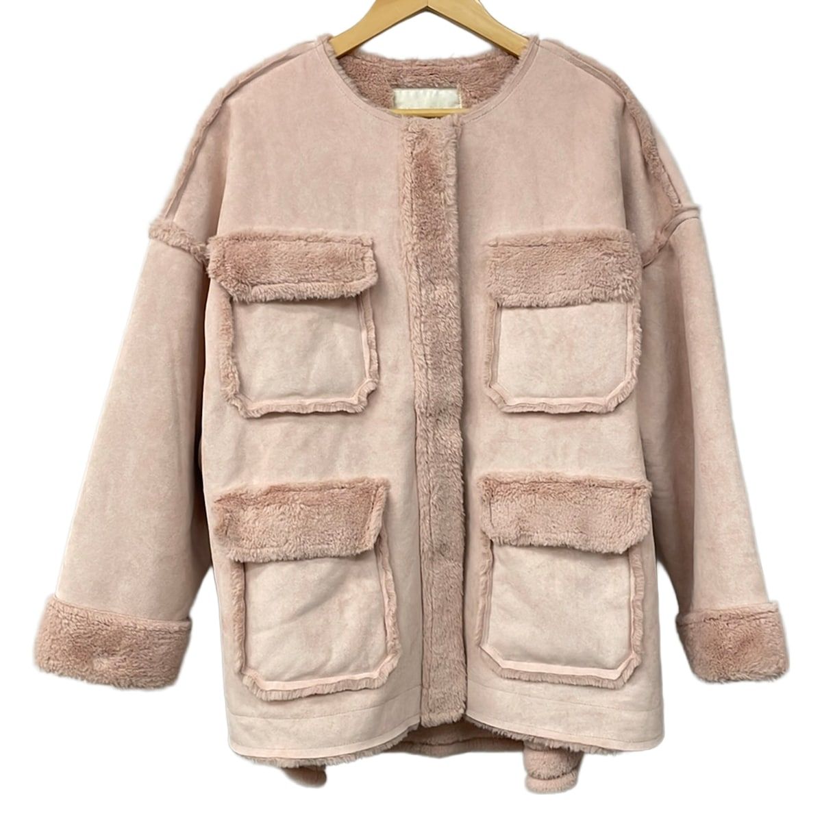 Grace Class(グレースクラス) コート サイズ36 S レディース美品 - ピンク 長袖/冬