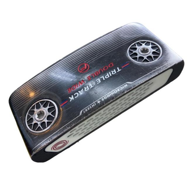 【中古】 オデッセイ TRIPLE TRACK DOUBLE WIDE FLOW 34インチ パター PT STROKE LAB BLACK (フレックスその他) メンズ 男性用 右利き 右用 Cランク ゴルフクラブ