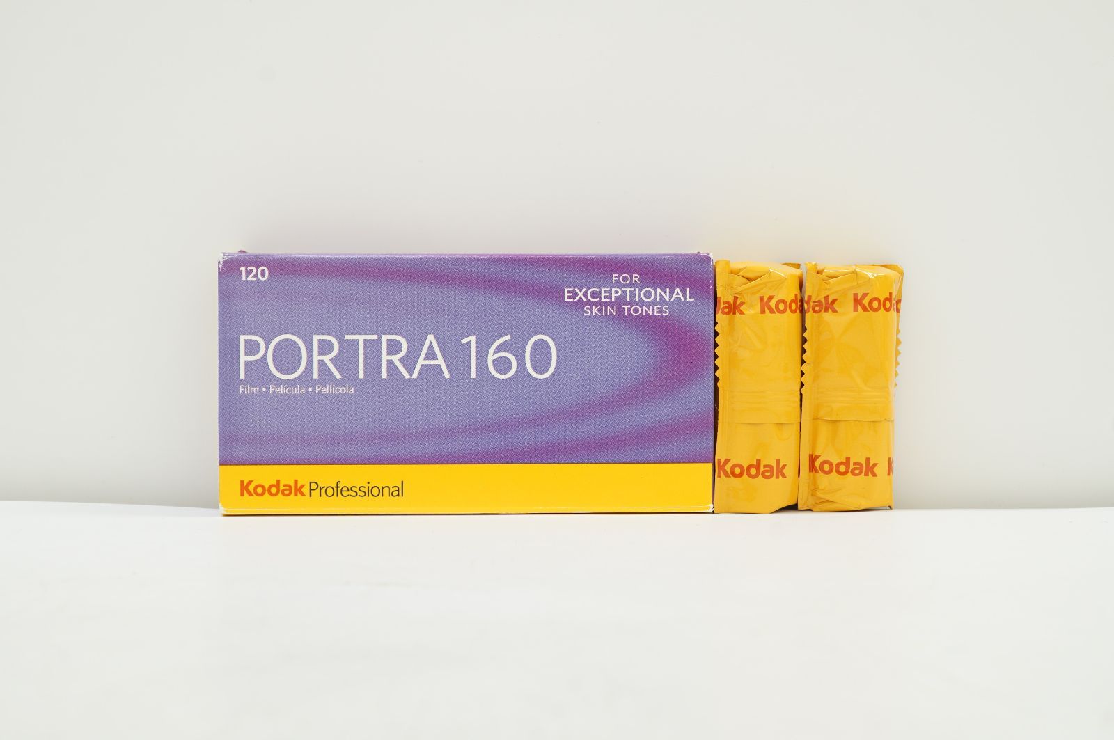 C151830-2)新品未開封 Kodak NEW PORTRA 160 120フィルム 7本セット期限切れ 2023年10月
