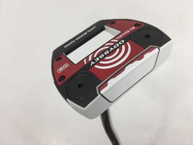 返品OK 【中古ゴルフクラブ】【美品】オデッセイ Ai-DUAL JAILBIRD MINI パター 2026 STROKE LAB(ストローク ラボ) 90 シャフト パター
