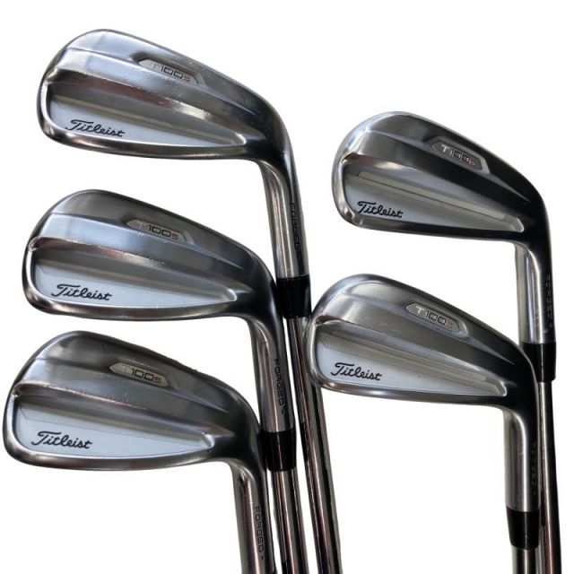 【中古】 タイトリスト Titleist T100S(2021) 5S アイアンセット IR NS PRO MODUS3 TOUR115 (フレックスS) メンズ 男性用 右利き 右用 Cランク ゴルフクラブ