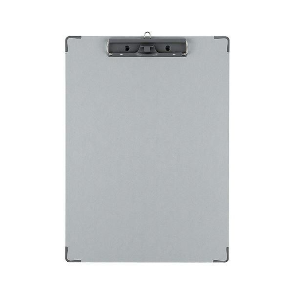 ds-(まとめ）コクヨ 用箋挟B（クロス貼り） B4タテ グレー ヨハ-29 1セット（10枚）〔×5セット〕