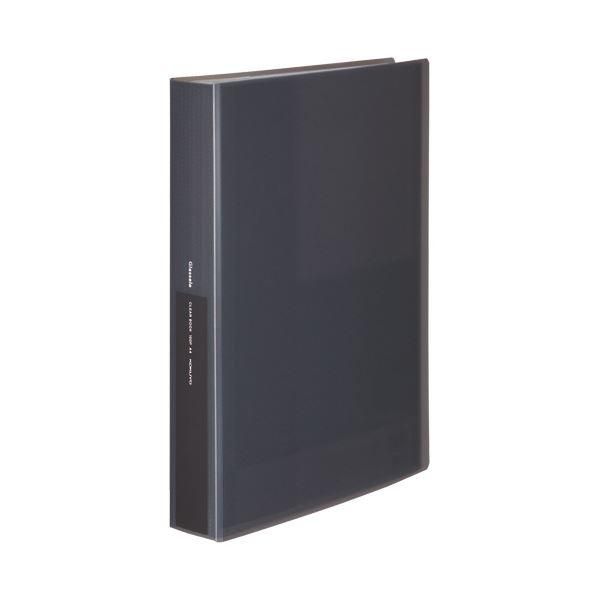 ds-(まとめ)コクヨクリヤーブック(Glassele) 固定式 A4タテ 100ポケット ブラック ラ-GL100D 1冊〔×15セット〕