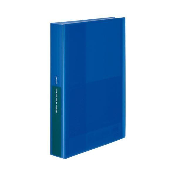 ds-(まとめ）コクヨクリヤーブック（Glassele） 固定式 A4タテ 100ポケット ブルー ラ-GL100B 1冊〔×15セット〕 18,787円