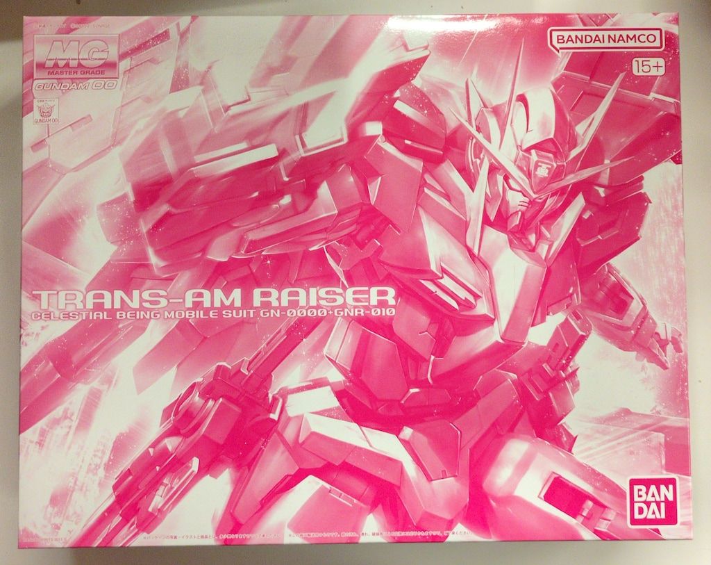 BANDAISPIRITS MG 1/100 バンダイナムコ版 トランザムライザー 15+表記