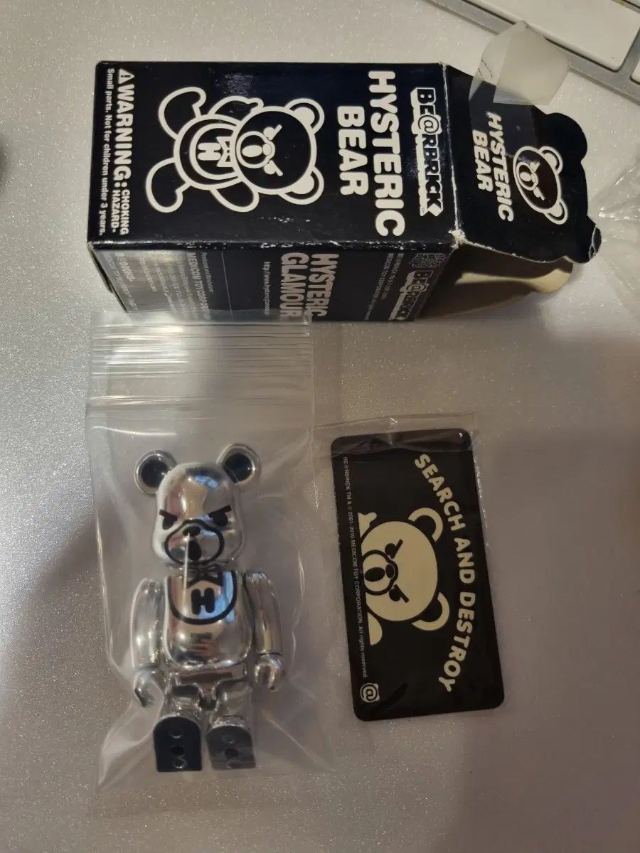 BE@RBRICK(ベアブリック) HYSTERIC GLAMOUR ヒステリックグラマー 100% 9,255円