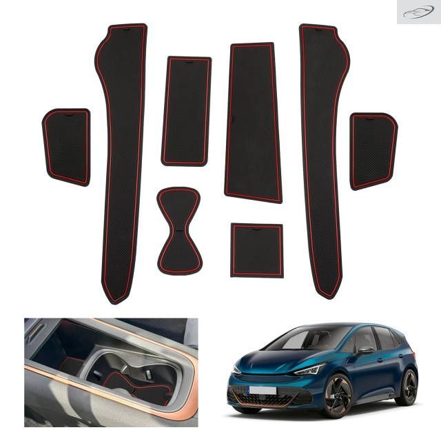 RUIYA  Seat Cupra Born 2022 2023 2024 Car Door Groove Mat Anti-slip Slot Pads  Interior Cupra Born  2023