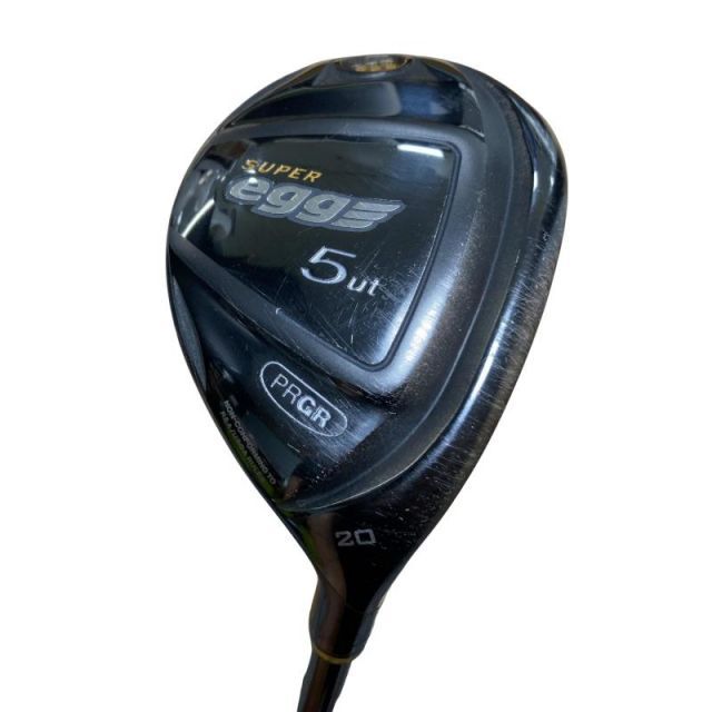 【中古】 プロギア SUPER egg(2017) U5 ユーティリティ UT eggオリジナルカーボン (フレックスSR) メンズ 男性用 右利き 右用 Cランク ゴルフクラブ