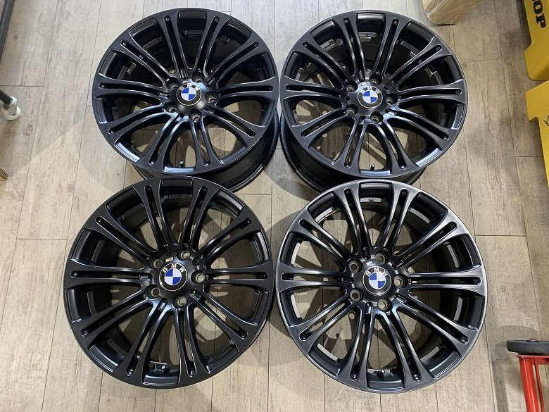 【2607030】メーカー不明 BMWタイプ スポークホイール 18インチ 8.5J +35 PCD120 5H 72mm