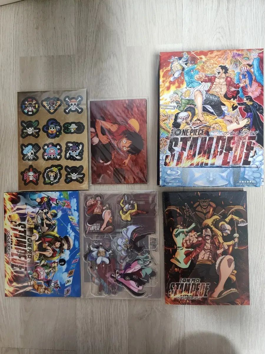ONE PIECE スタンピード(STAMPEDE) ブルーレイ グッズ セット