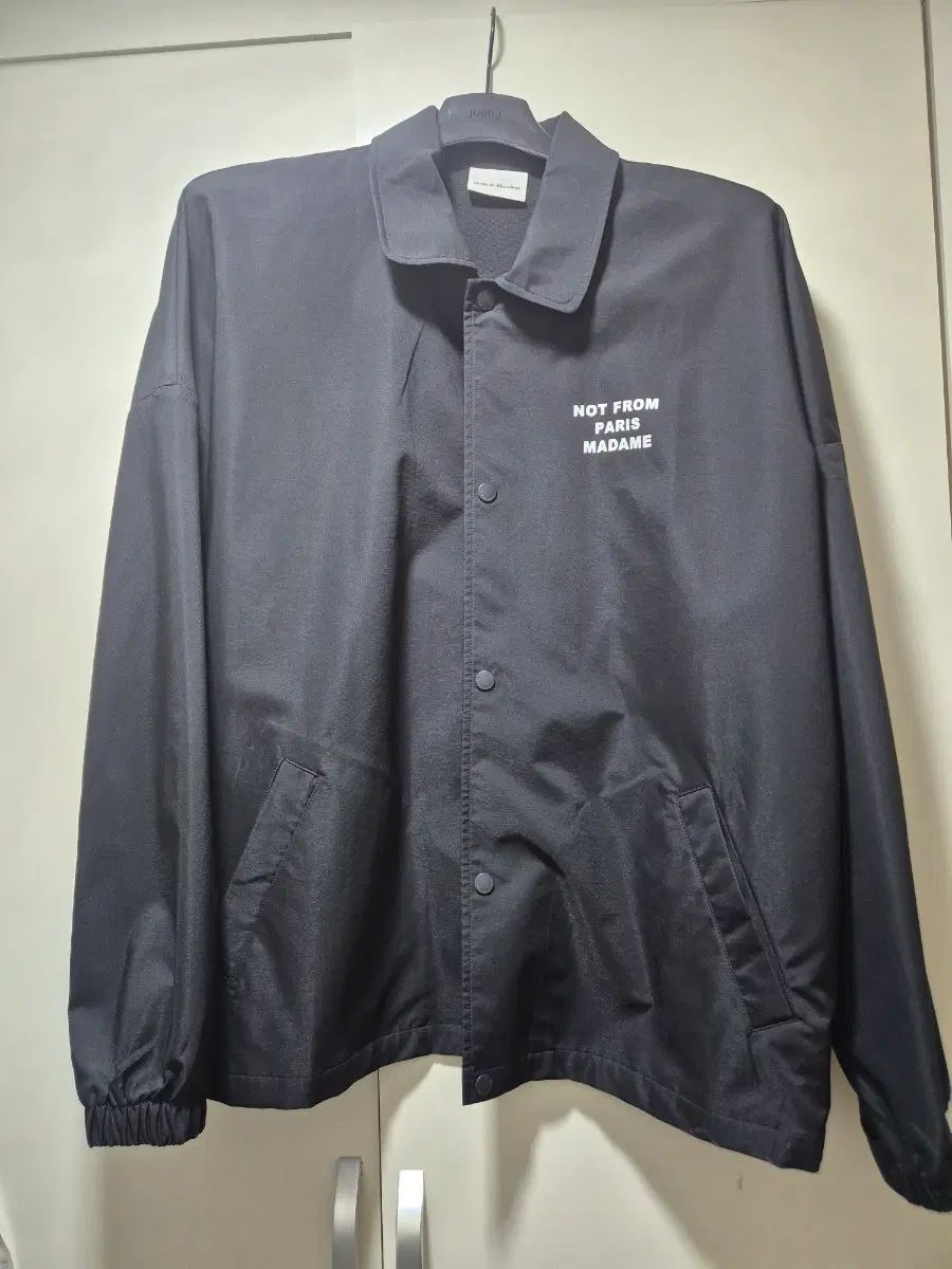 ドロールドムッシュ コーチジャケット ブラック Lサイズ 11,599円