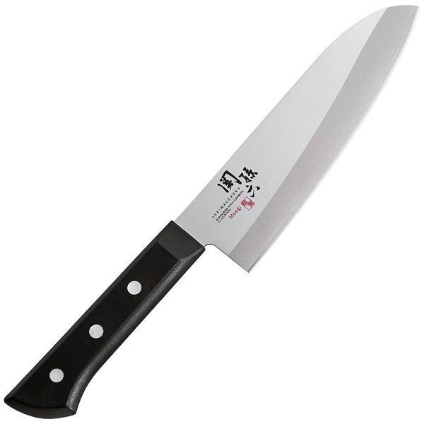 ds-〔3個セット〕 貝印 三徳包丁 165mm 両刃付け 食器乾燥機対応 スキ加工 関孫六 萌黄 日本製 調理器具 料理道具 キッチン