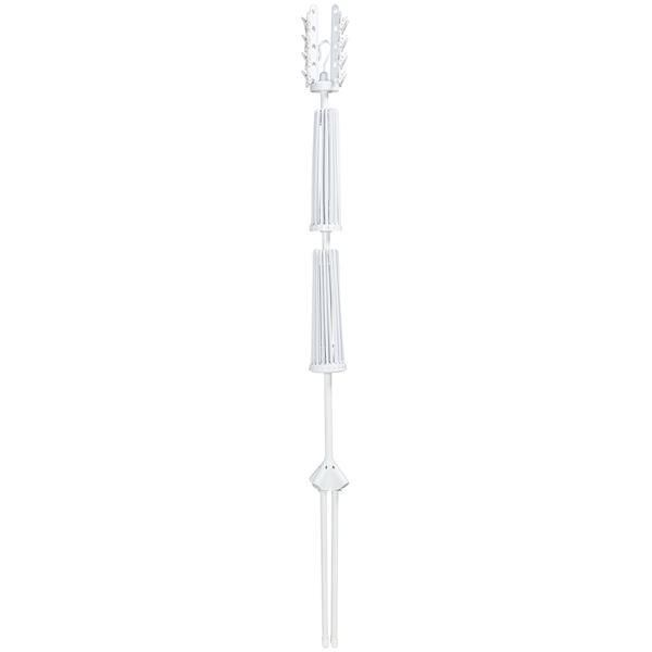 ds-〔3個セット〕 洗濯物干し 物干しスタンド 約直径88×高さ179cm ホワイト セキスイ ものほしスタンド コスモス 洗濯用品
