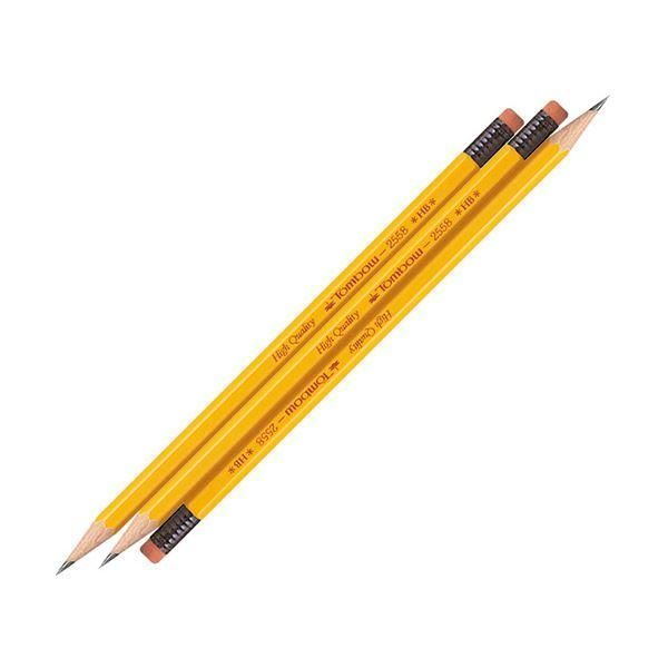 ds-（まとめ）トンボ鉛筆 ゴム付鉛筆 2558 HBキャップ付 ACB-360 1パック(3本)〔×30セット〕 7,792円