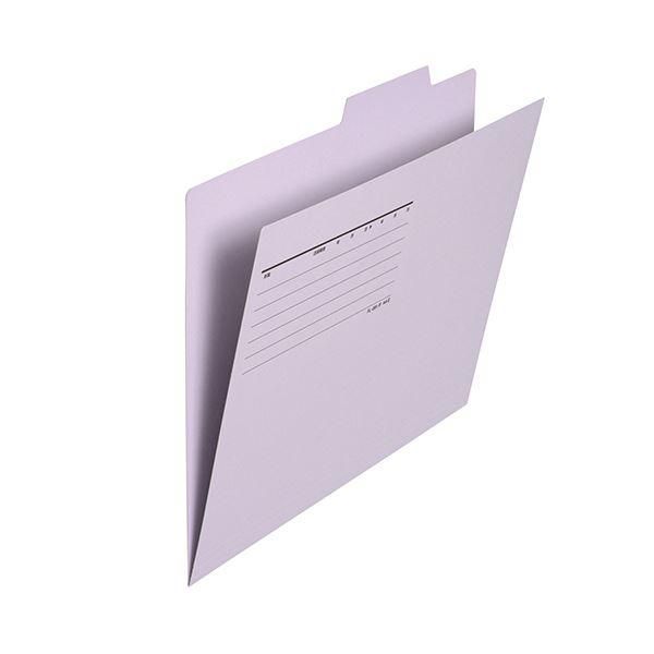 ds-プラス 個別フォルダー エコノミータイプA4 バイオレット FL-082IF 1パック(50冊)