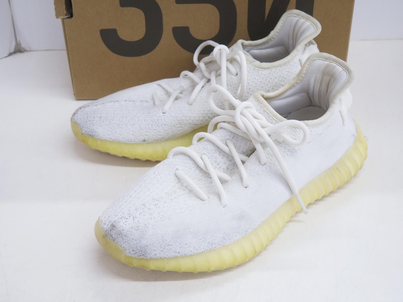 ★9525☆adidas アディダス CP9366 YEEZY Boost 350 V2 Cream White スニーカー　26㎝ 6,400円
