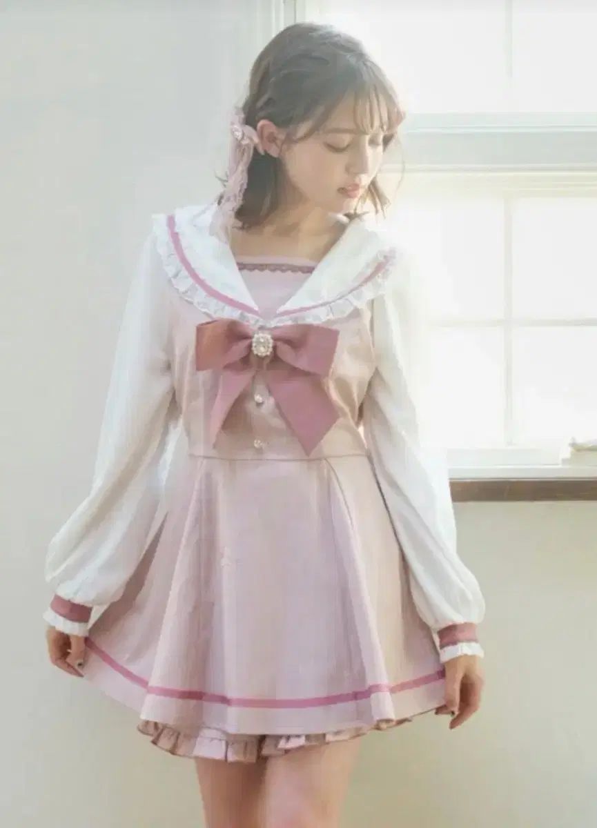 リズリサ ピンク セーラー セットアップ 出品