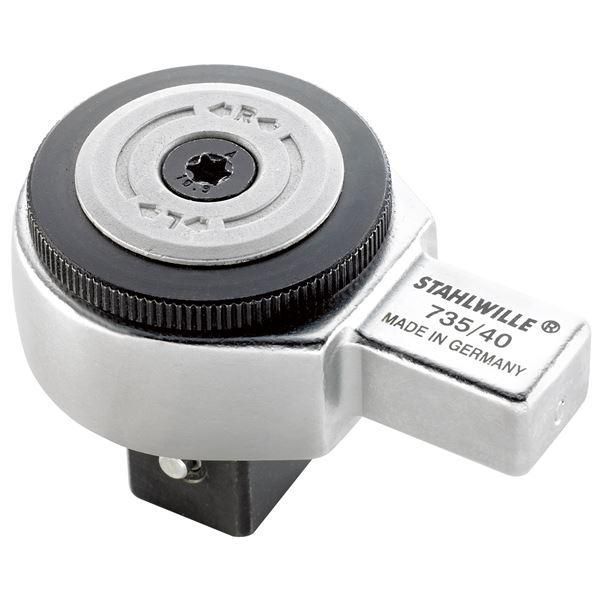 ds-STAHLWILLE スタビレー 735/40 トルクレンチ差替ヘッド ラチェット 58250040 工具 作業工具 ツール DIY