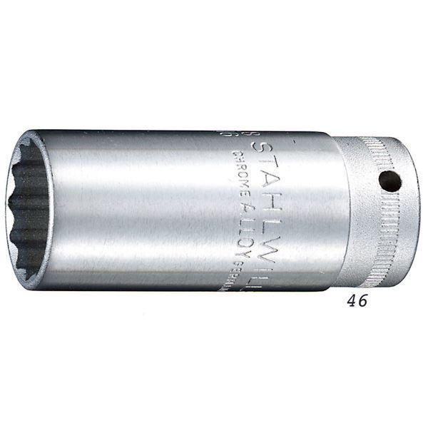 ds-STAHLWILLE スタビレー 46-13 3/8SQ ディープソケット 12角 02020013 工具 作業工具 ツール DIY