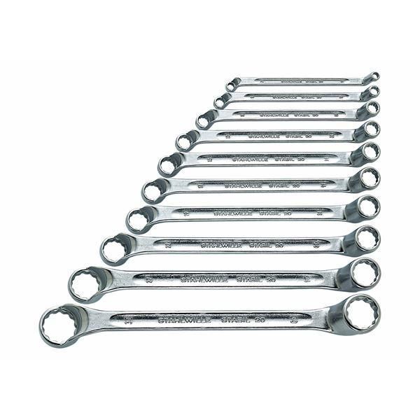 ds-STAHLWILLE スタビレー 20/10 メガネレンチセット 75゜ 96410407 工具 作業工具 ツール DIY