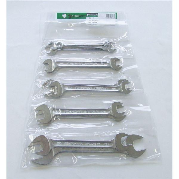 ds-STAHLWILLE スタビレー 10A/11 両口スパナ セット インチ 96404307 工具 作業工具 ツール DIY
